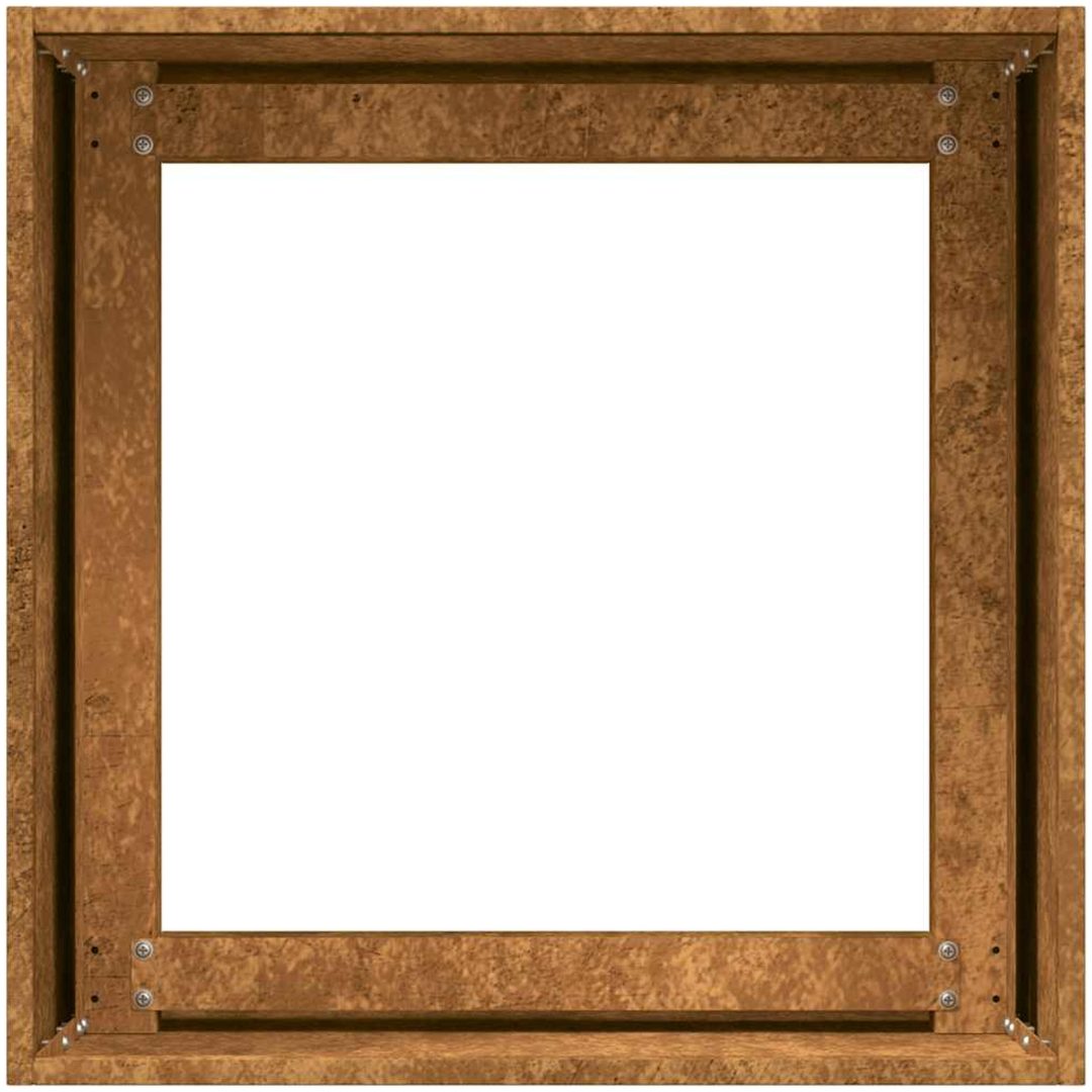 Planteringskärl rostig väderbeständigt stål vidaXL 40 x 40 x 40 cm – bild 6
