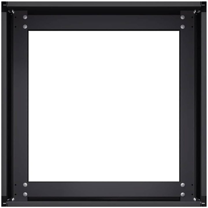 Planteringskärl svart stål vidaXL 40 x 40 x 30 cm – bild 5