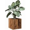 Planteringslåda gammalt trä 40x40x40 cm konstruerat trä vidaXL – miniatyr 1