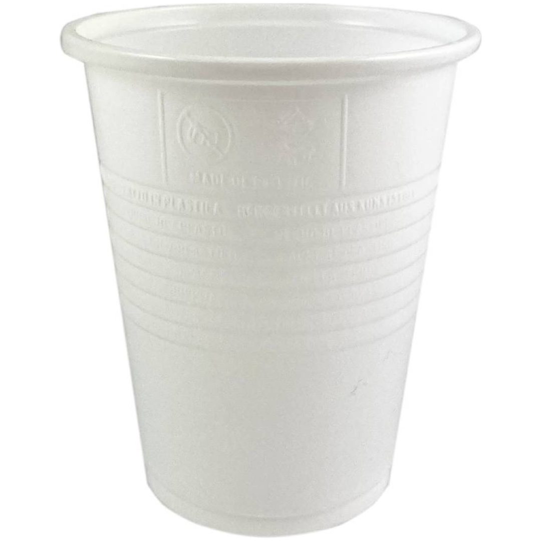Plastbägare kalldryck PLASTBÄGARE VIT 19CL