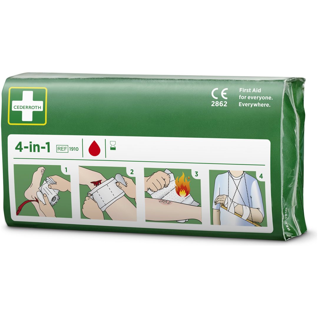 Plåster och sårtvätt Bloodstopper Refill Grön Cederroth – bild 3