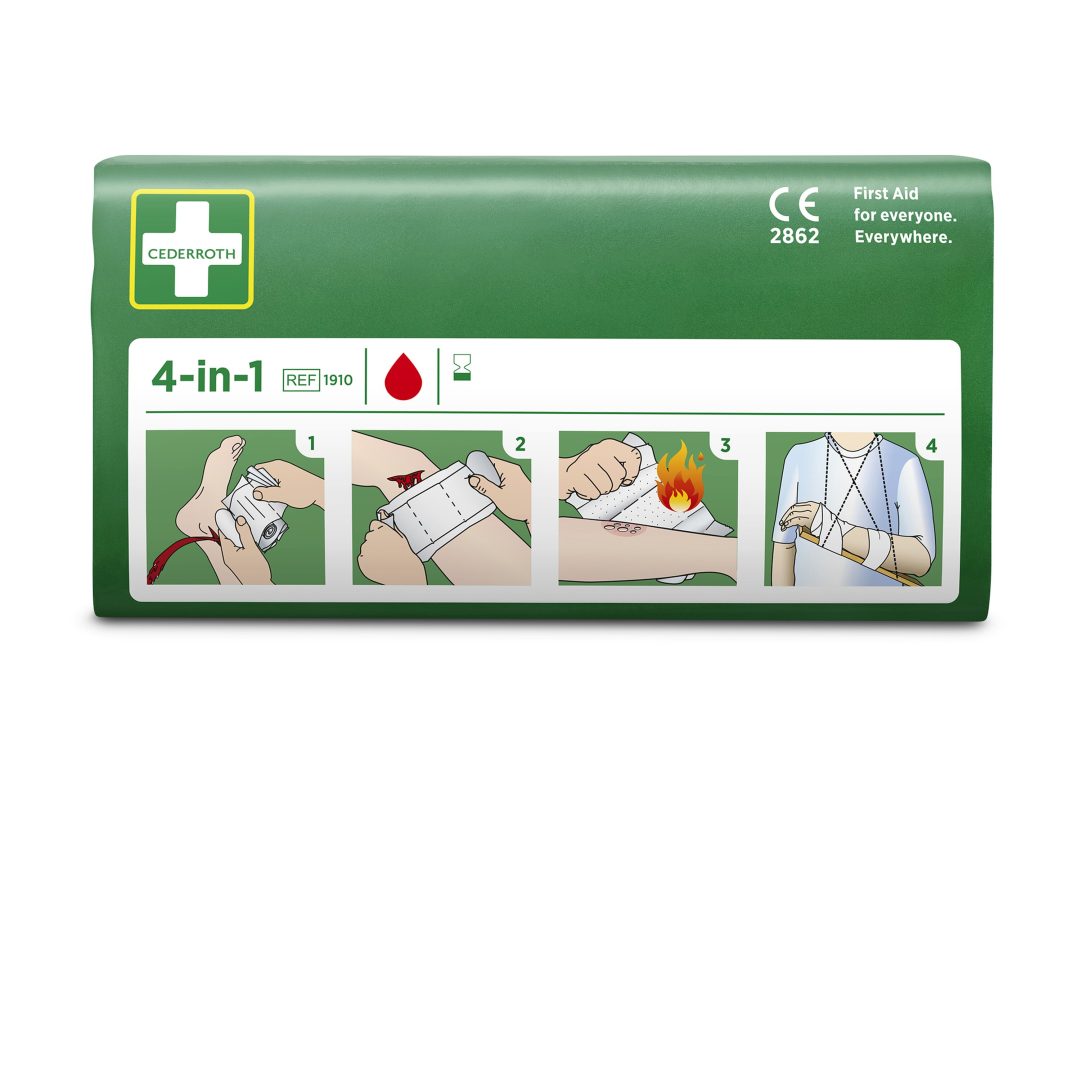 Plåster och sårtvätt Bloodstopper Refill Grön Cederroth
