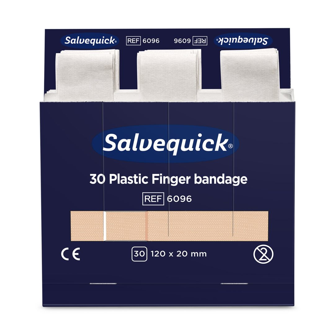 Plåster och sårtvätt Fingerförband Plast Beige Cederroth