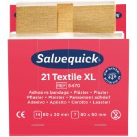 Plåster Textil Xl 6x21st Refill SALVEQUICK