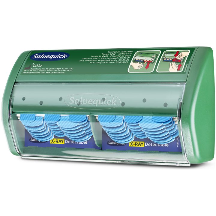 Plåsterdispenser Röntgenavläsbara Blå Cederroth – bild 3