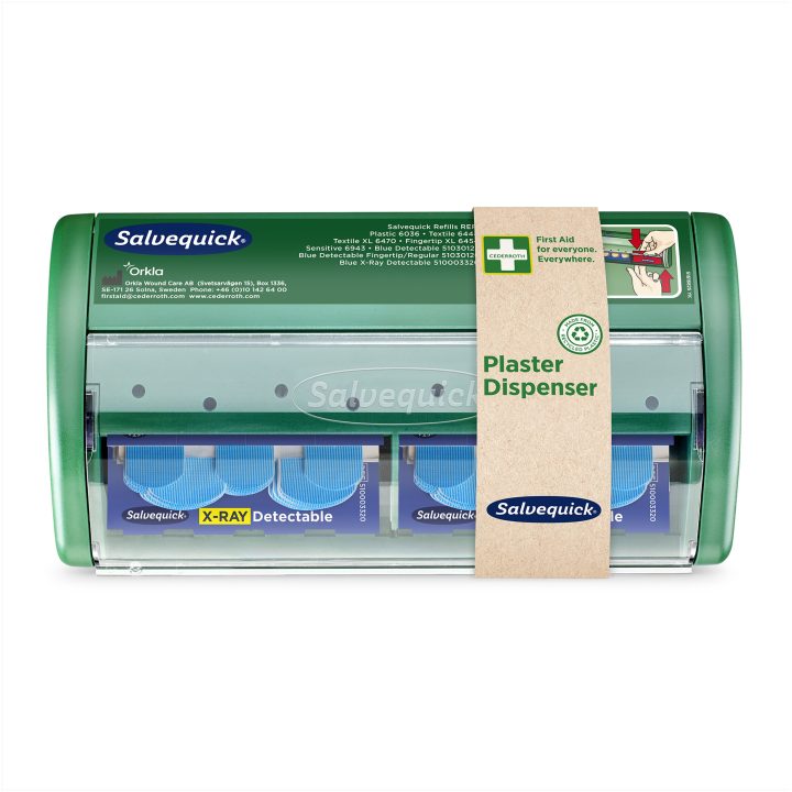 Plåsterdispenser Röntgenavläsbara Blå Cederroth – bild 5