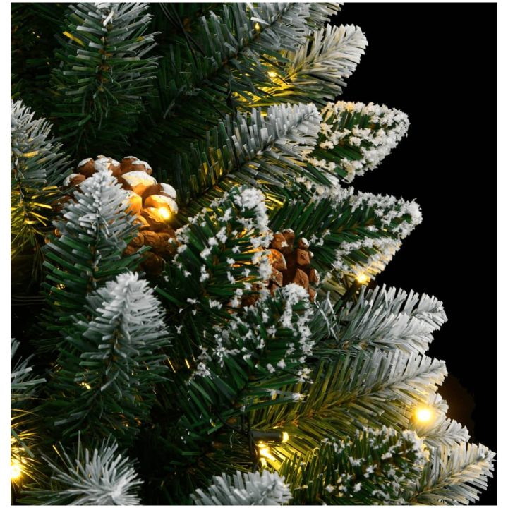 Plastgran 150 LEDs vidaXL 120 cm – bild 8