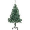 Plastgran 150 LEDs&kulor&snö vidaXL 150 cm – miniatyr 5