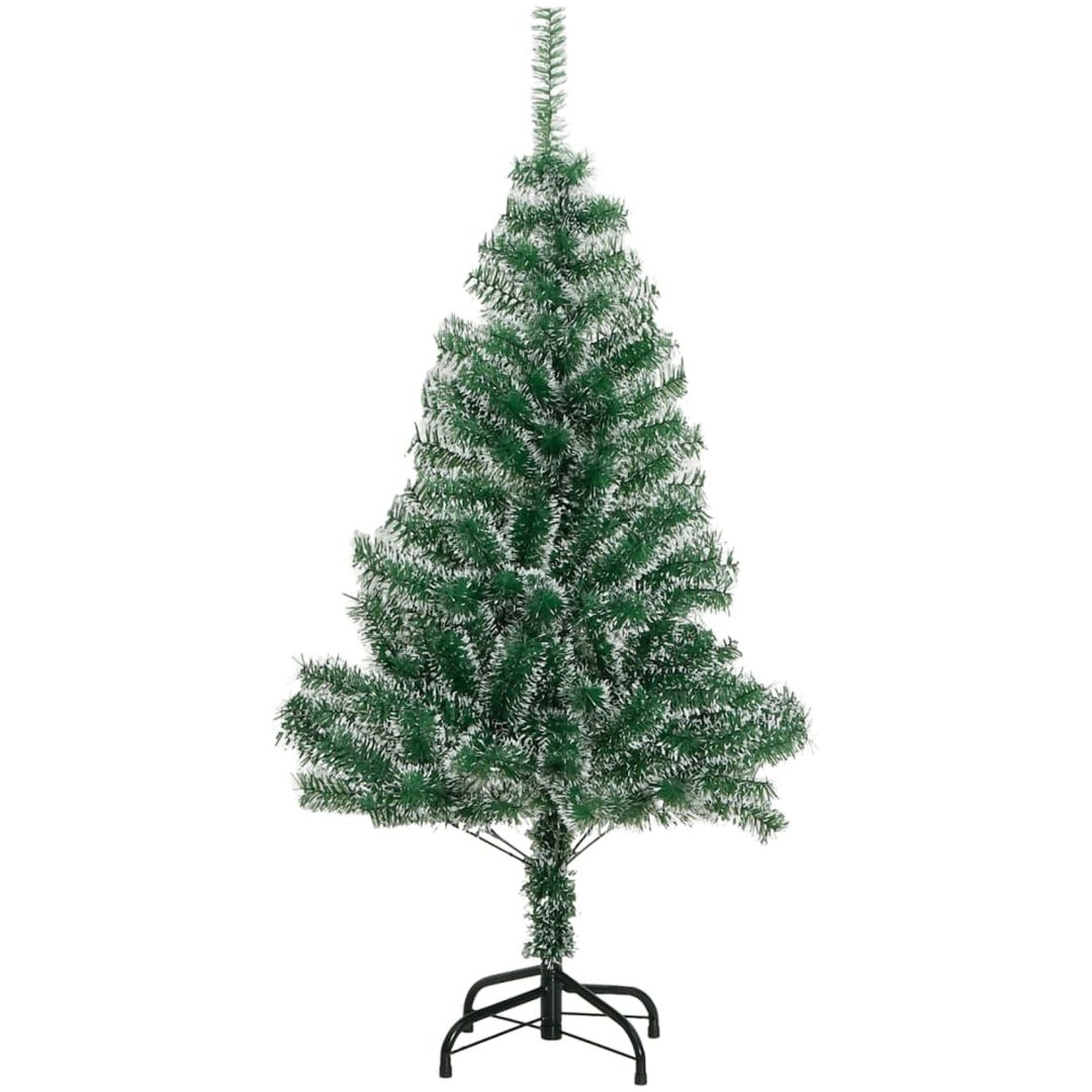 Plastgran 150 LEDs&kulor&snö vidaXL 150 cm – bild 5