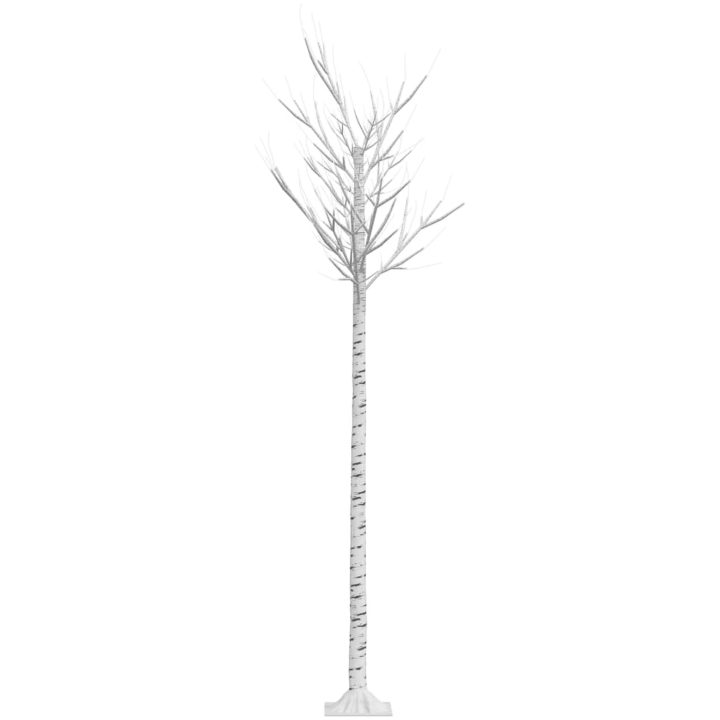 Plastgran 200 LED pil varmvitt ljus inomhus/utomhus vidaXL 2.2 m – bild 5