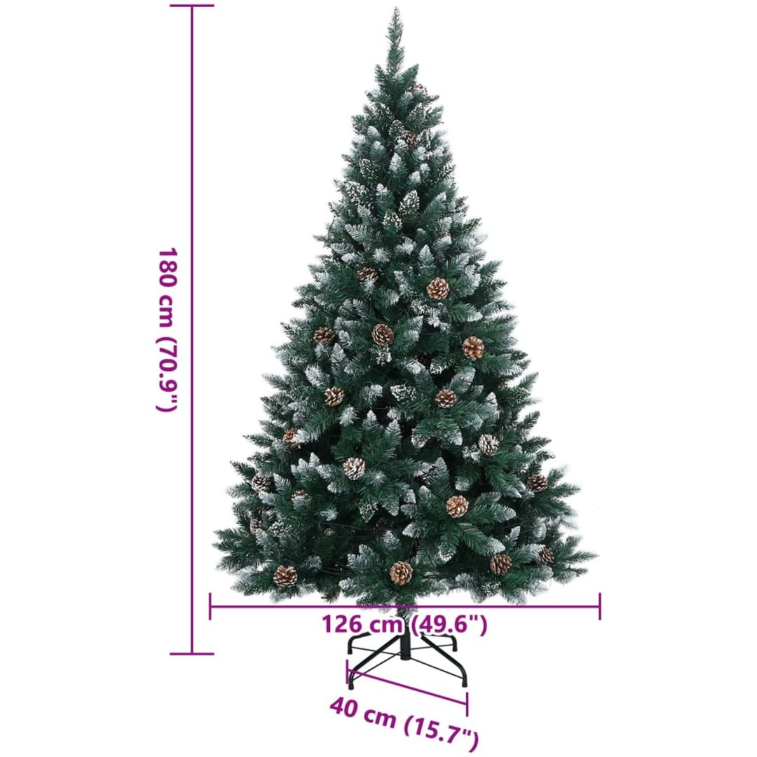 Plastgran 300 LEDs vidaXL 180 cm – bild 12