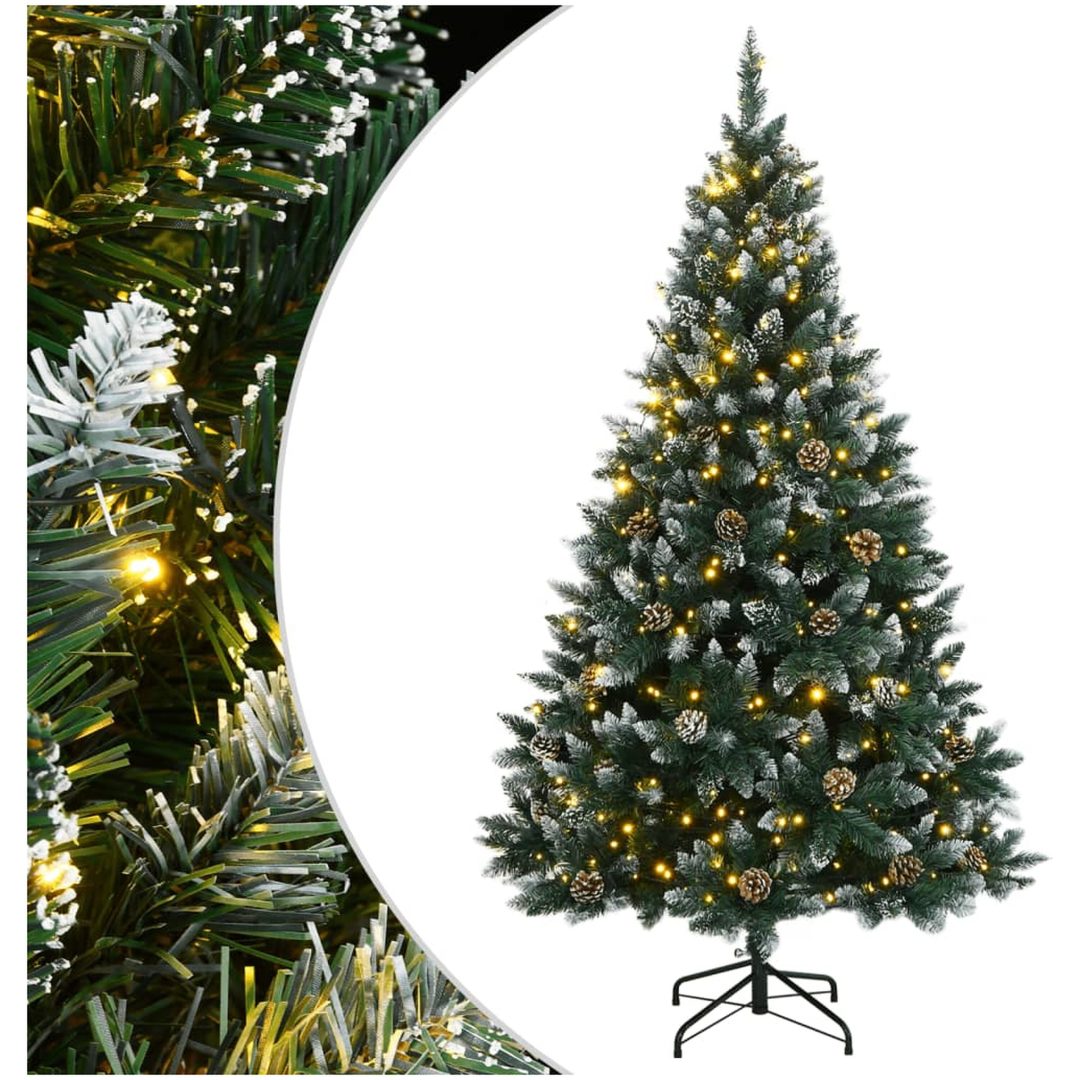 Plastgran 300 LEDs vidaXL 180 cm