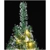 Plastgran 300 LEDs&kulor&snö vidaXL 180 cm – miniatyr 2
