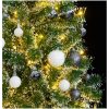 Plastgran 300 LEDs&kulor&snö vidaXL 180 cm – miniatyr 3
