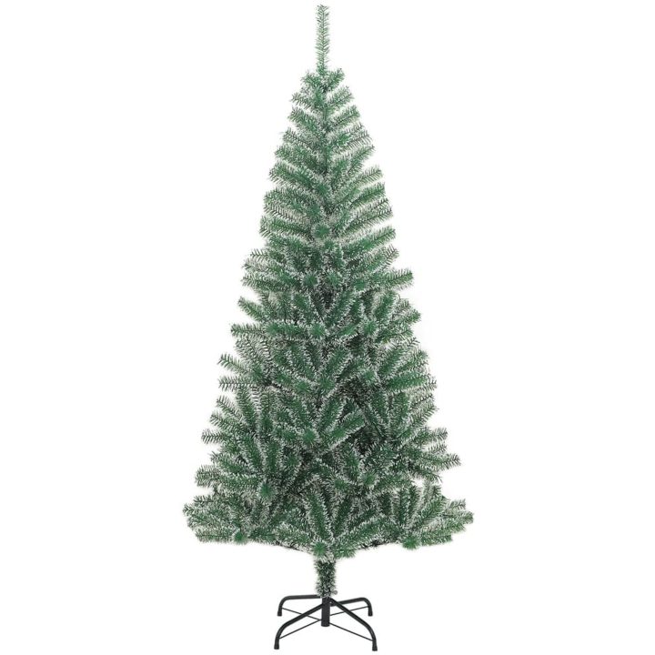 Plastgran 300 LEDs&kulor&snö vidaXL 180 cm – bild 5