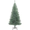 Plastgran 300 LEDs&kulor&snö vidaXL 210 cm – miniatyr 5