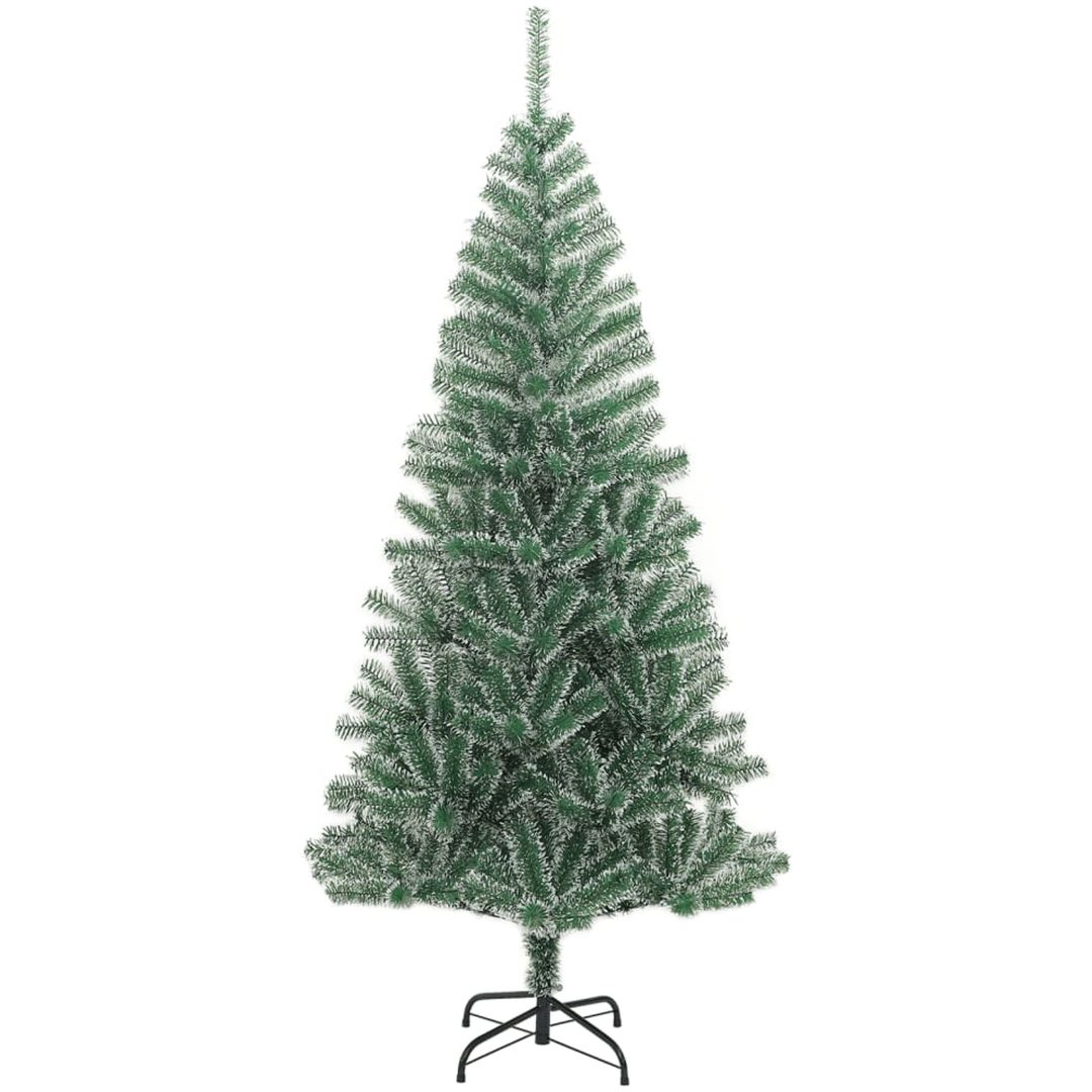 Plastgran 300 LEDs&kulor&snö vidaXL 210 cm – bild 5