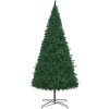 Plastgran 400 cm grön vidaXL 400 x 190 cm – miniatyr 2