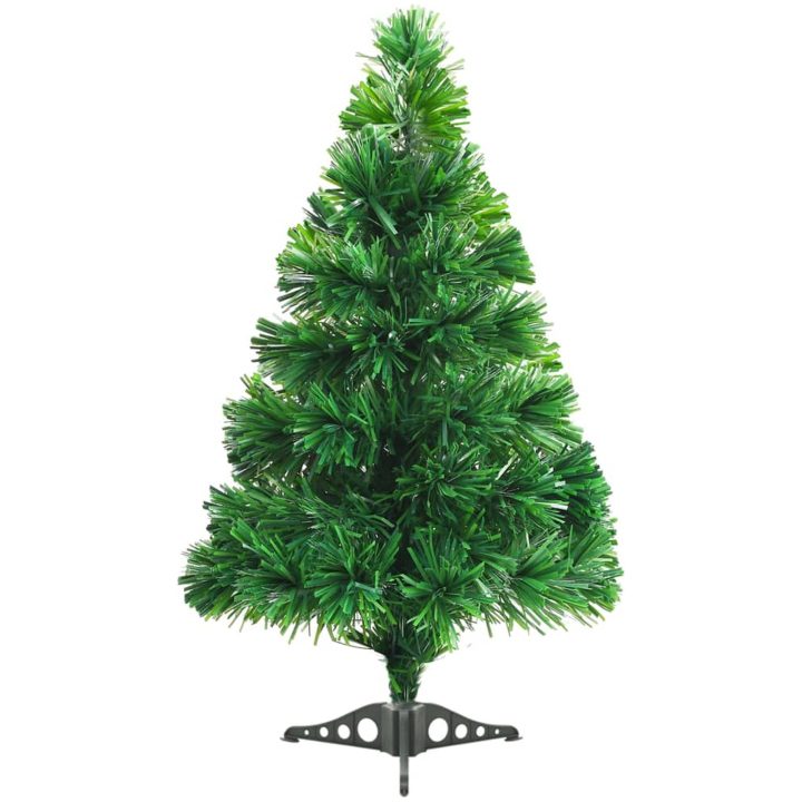 Plastgran fiberoptik 64 cm grön vidaXL 64 x 33 cm – bild 4