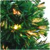 Plastgran fiberoptik 64 cm grön vidaXL 64 x 33 cm – miniatyr 7