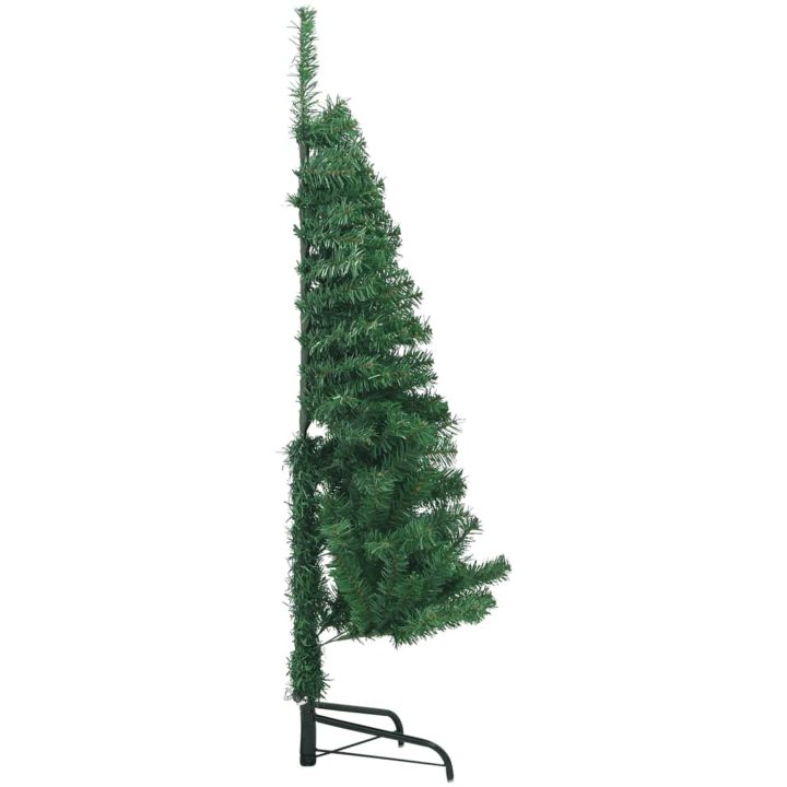 Plastgran för hörn grön 150 cm PVC vidaXL 150 x 55 cm – bild 3
