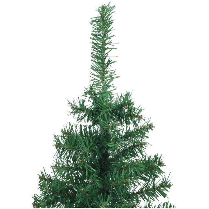 Plastgran för hörn grön 150 cm PVC vidaXL 150 x 55 cm – bild 5