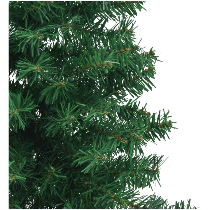 Plastgran för hörn grön 150 cm PVC vidaXL 150 x 55 cm – bild 6
