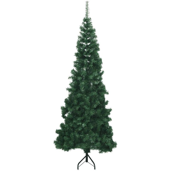 Plastgran för hörn grön 180 cm PVC vidaXL 180 x 65 cm – bild 2