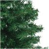 Plastgran för hörn grön 180 cm PVC vidaXL 180 x 65 cm – miniatyr 6