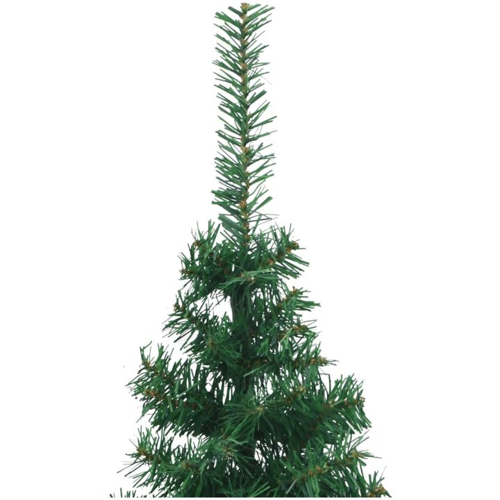 Plastgran för hörn grön 240 cm PVC vidaXL 240 x 85 cm – bild 5
