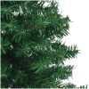 Plastgran för hörn grön 240 cm PVC vidaXL 240 x 85 cm – miniatyr 6