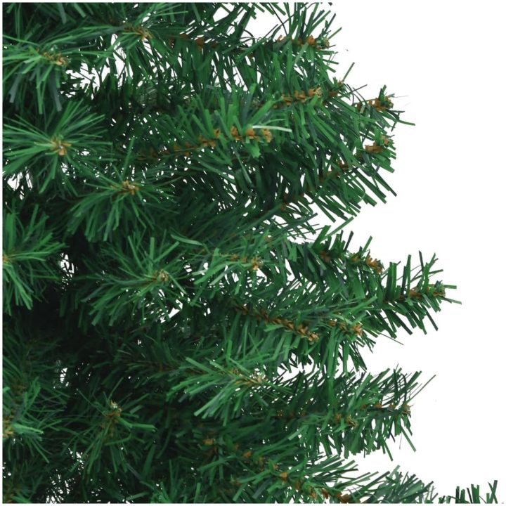 Plastgran för hörn grön 240 cm PVC vidaXL 240 x 85 cm – bild 6