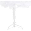 Plastgran för hörn vit 120 cm PVC vidaXL 120 x 45 cm – miniatyr 7