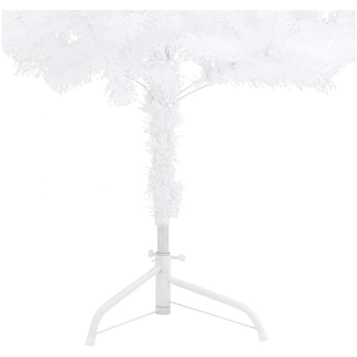 Plastgran för hörn vit 120 cm PVC vidaXL 120 x 45 cm – bild 7