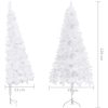 Plastgran för hörn vit 120 cm PVC vidaXL 120 x 45 cm – miniatyr 9