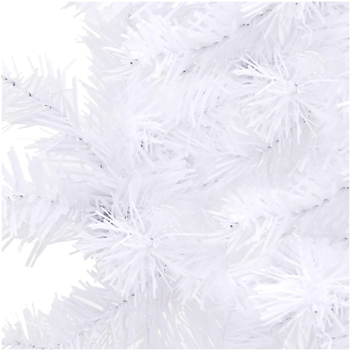 Plastgran för hörn vit 180 cm PVC vidaXL 180 x 65 cm – bild 5