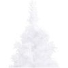 Plastgran för hörn vit 180 cm PVC vidaXL 180 x 65 cm – miniatyr 6