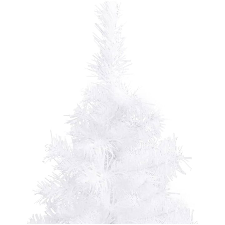 Plastgran för hörn vit 180 cm PVC vidaXL 180 x 65 cm – bild 6