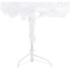 Plastgran för hörn vit 180 cm PVC vidaXL 180 x 65 cm – miniatyr 7