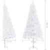 Plastgran för hörn vit 180 cm PVC vidaXL 180 x 65 cm – miniatyr 9