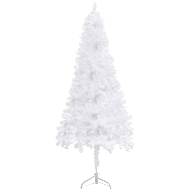 Plastgran för hörn vit 240 cm PVC vidaXL 240 x 85 cm – bild 3