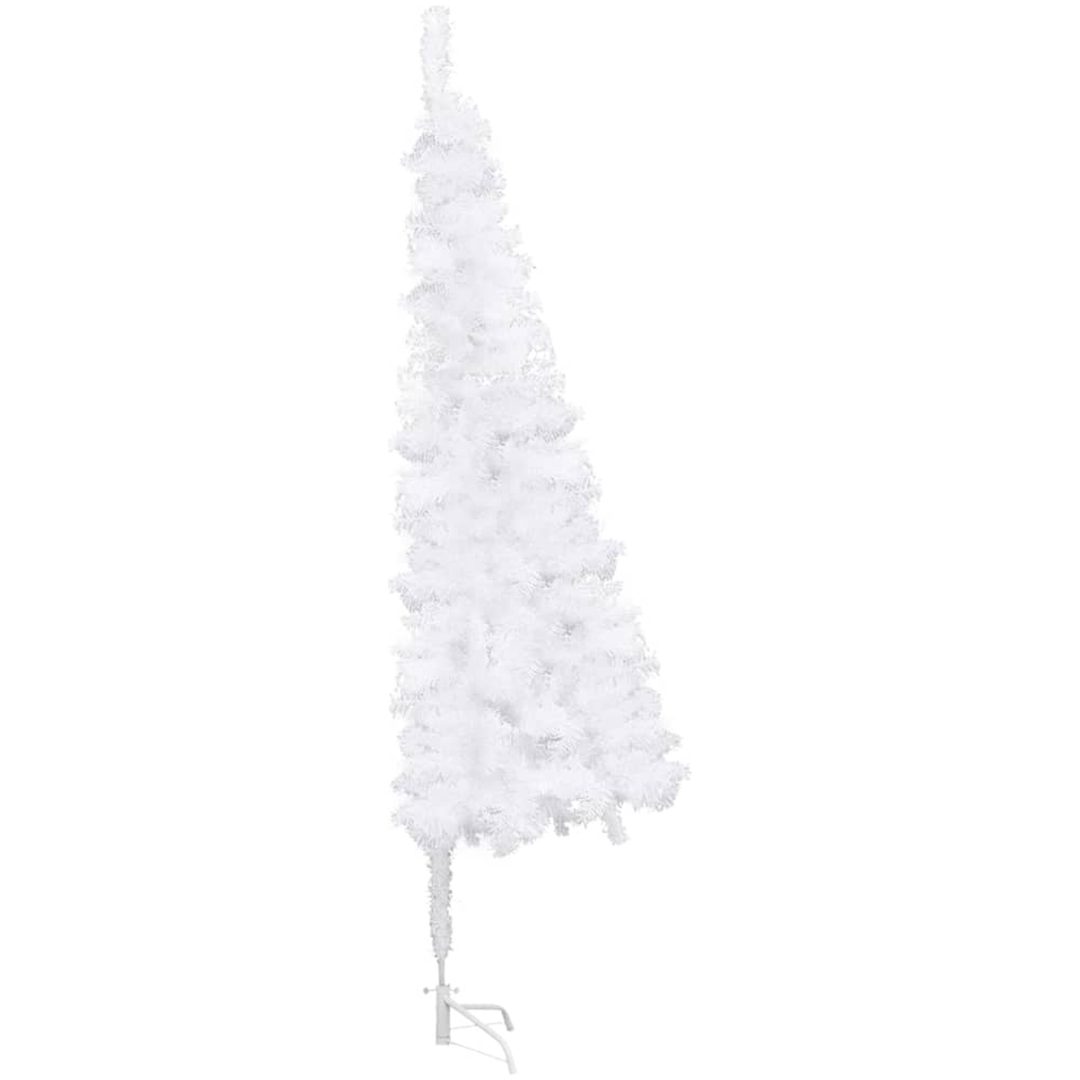 Plastgran för hörn vit 240 cm PVC vidaXL 240 x 85 cm – bild 4