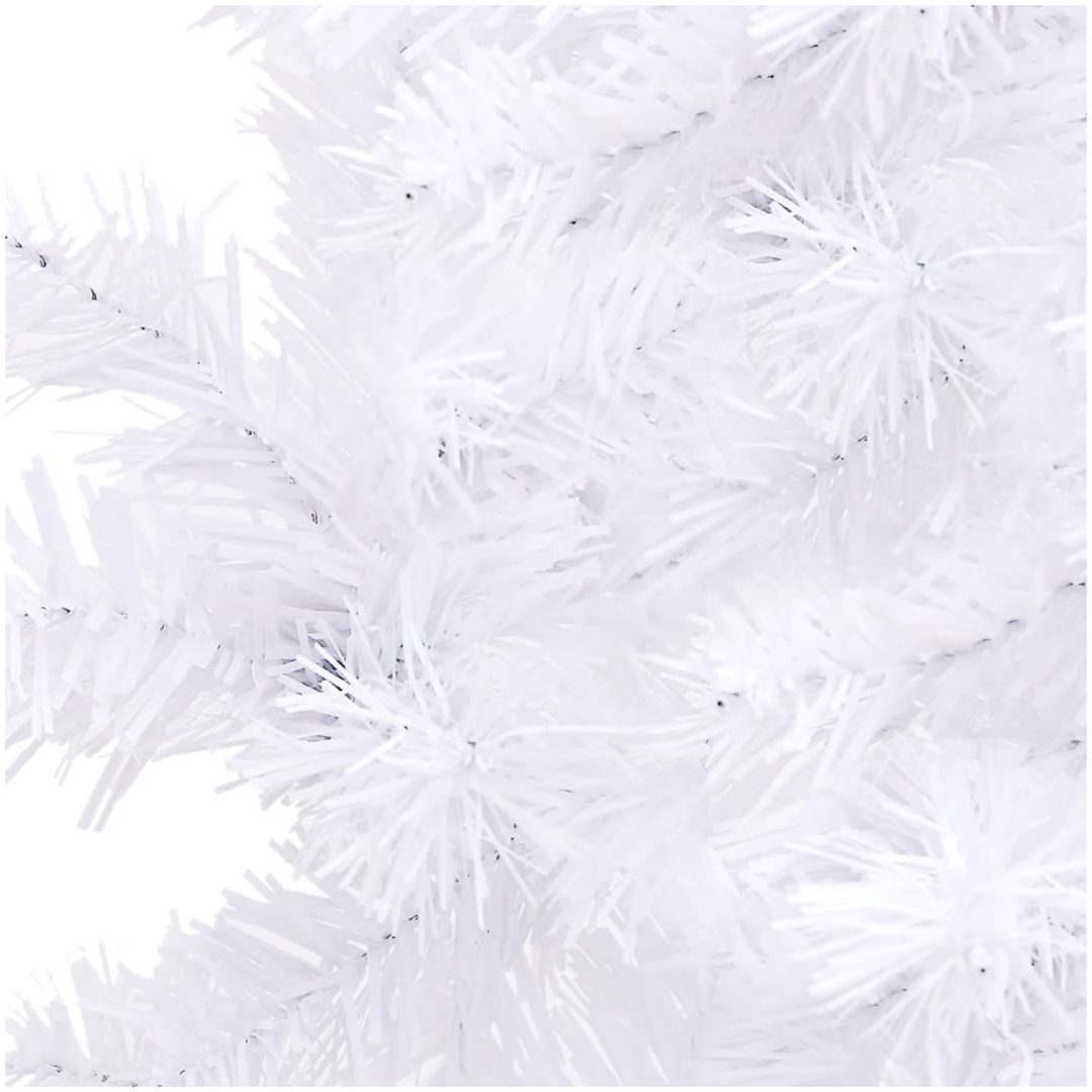 Plastgran för hörn vit 240 cm PVC vidaXL 240 x 85 cm – bild 5
