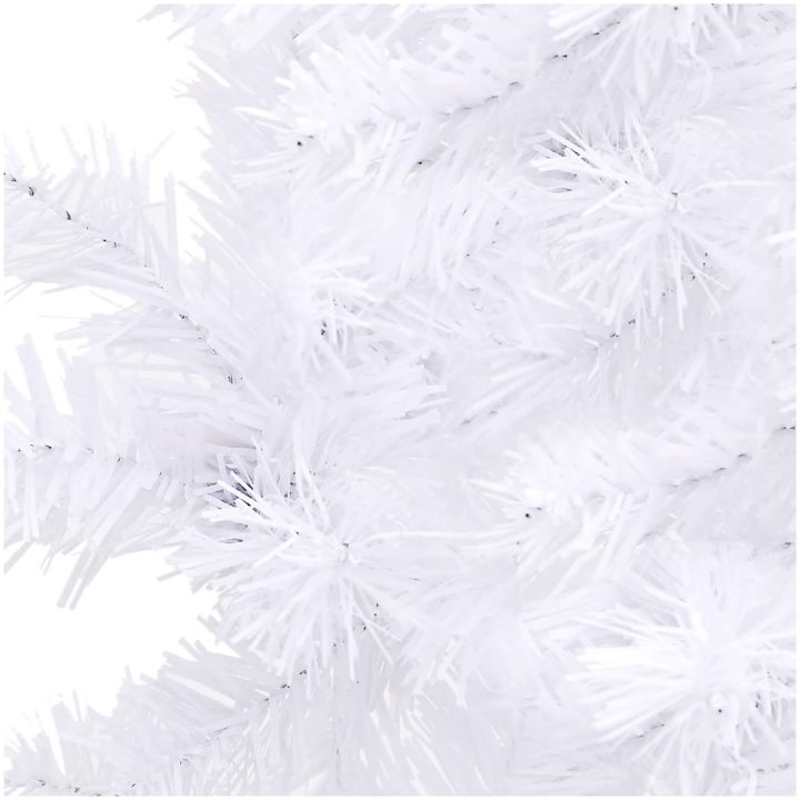 Plastgran för hörn vit 240 cm PVC vidaXL 240 x 85 cm – bild 5