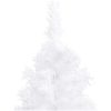 Plastgran för hörn vit 240 cm PVC vidaXL 240 x 85 cm – miniatyr 6
