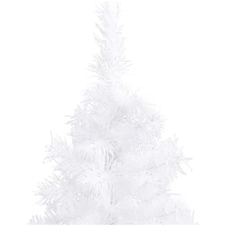 Plastgran för hörn vit 240 cm PVC vidaXL 240 x 85 cm – bild 6
