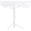 Plastgran för hörn vit 240 cm PVC vidaXL 240 x 85 cm – miniatyr 7