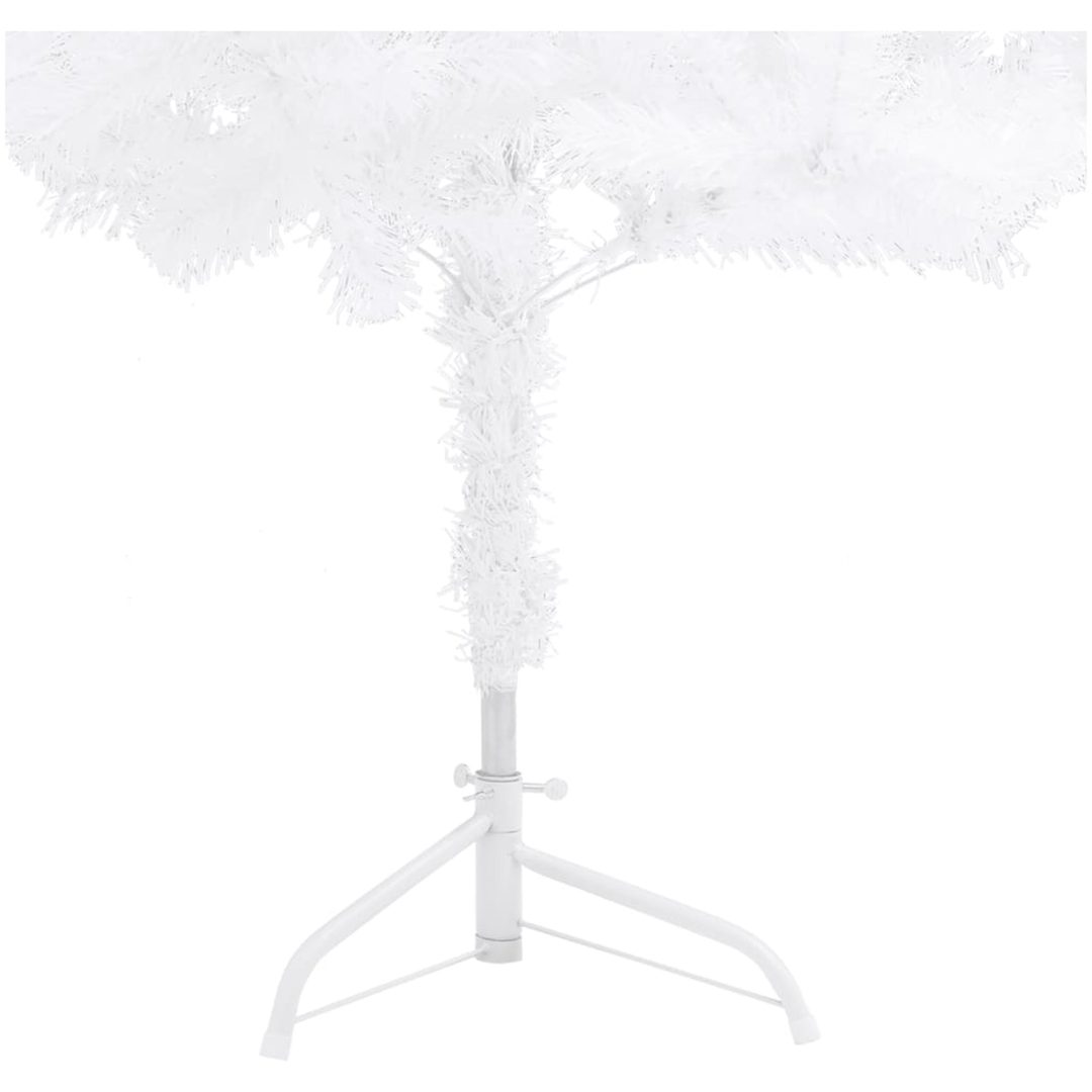Plastgran för hörn vit 240 cm PVC vidaXL 240 x 85 cm – bild 7