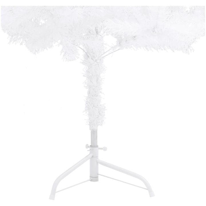 Plastgran för hörn vit 240 cm PVC vidaXL 240 x 85 cm – bild 7