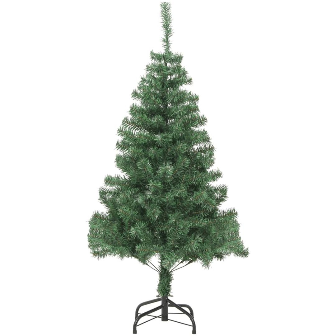 Plastgran med fot 180 cm 564 grenar vidaXL 180 x 90 cm – bild 2
